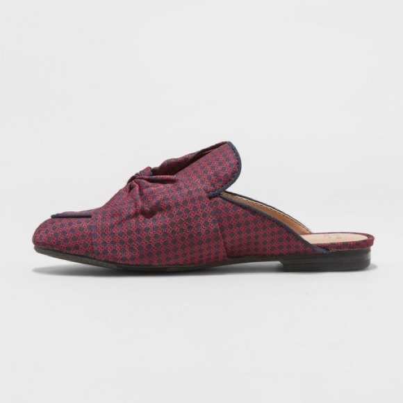 Women's Natalee Bow Backless Mules NEW - Picture 2 of 3